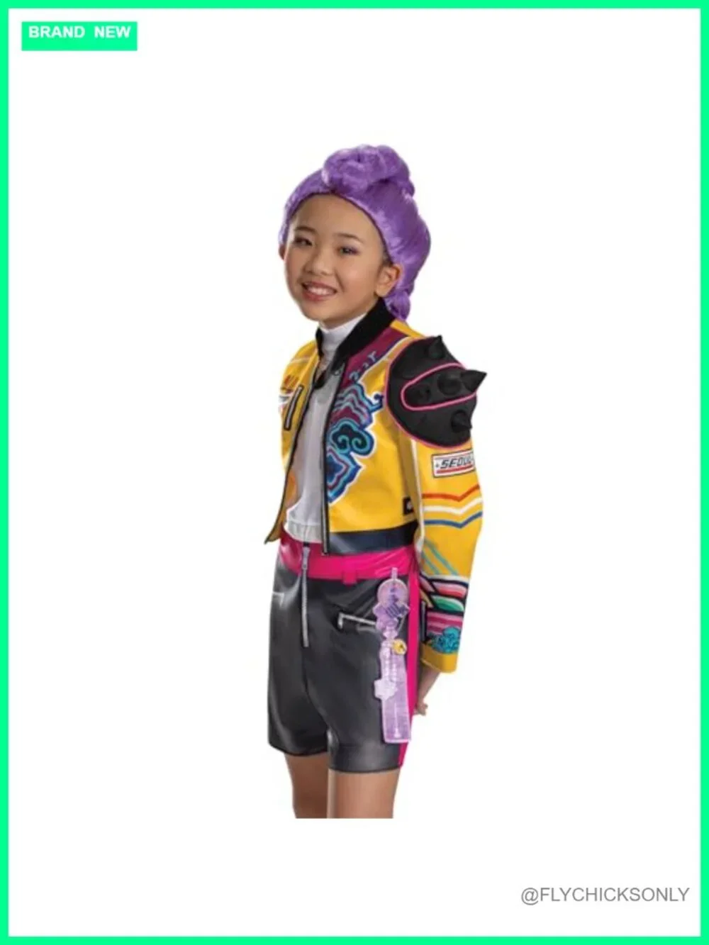 K-Pop Demon Hunters Rumi Costume for Kids - Official Halloween Jumpsuit & Top